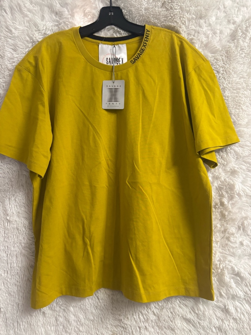 Savage X Fenty Mustard Yellow Tee